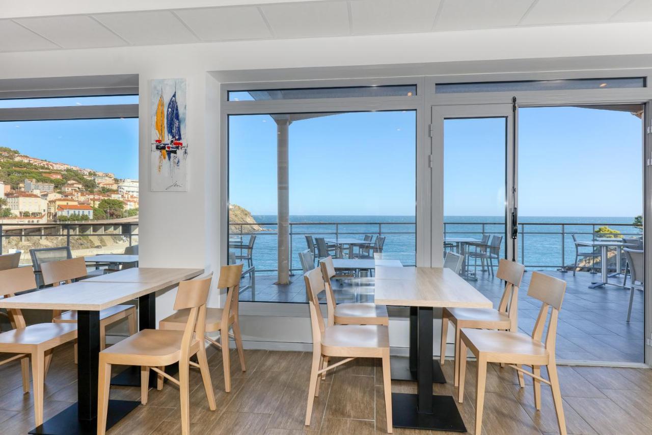 Cerbère Hotel La Vigie - Face A La Mer מראה חיצוני תמונה