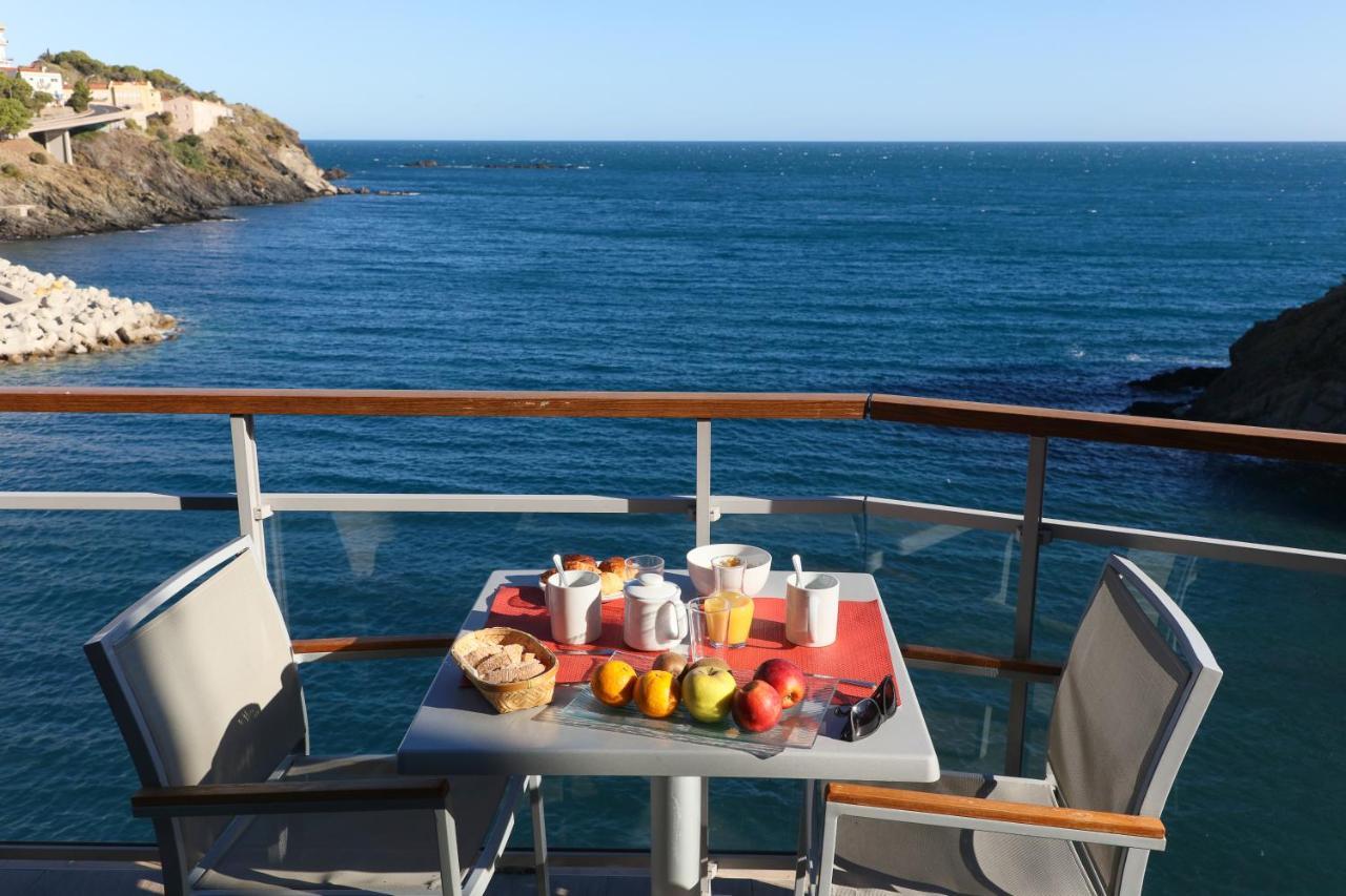 Cerbère Hotel La Vigie - Face A La Mer מראה חיצוני תמונה